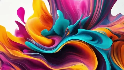 An abstract colorful background Stock Footage 304304026