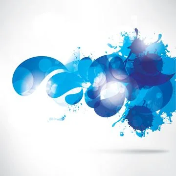 Abstract colorful background with geometric elements Stockillustratie