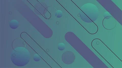 Abstract colorful background with geometric elements for banner, poster, bu.. Stockillustratie