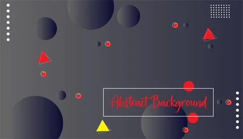 Abstract colorful background with geometric elements. Vector illustration f.. Stock Photos