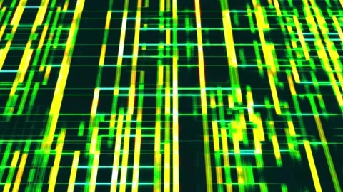 Abstract colorful background with geometric pattern imitation 3d rendering. Stock Footage 167303606