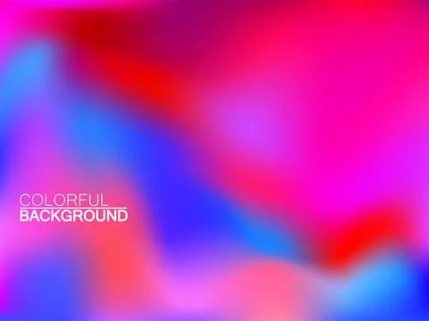 Abstract colorful background with gradient mesh. Bright multicolored design Stock Illustration