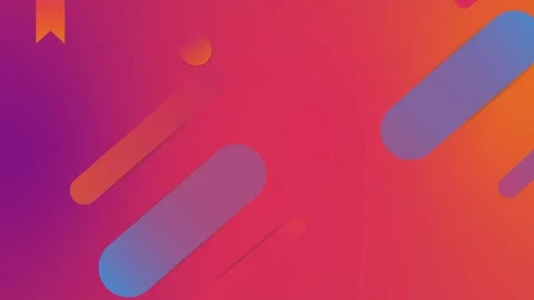 Abstract colorful background with gradient shapes and nobody Stock-Footage 335111015