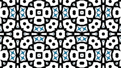 Abstract colorful background. Hypnotic background kaleidoscope. Looped colored Stock Footage 230109950