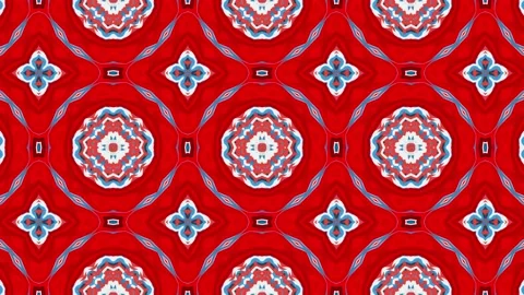Abstract colorful background. Hypnotic background kaleidoscope. Looped colored Stock Footage 231602962