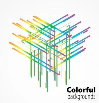 Abstract colorful background Stock Illustration