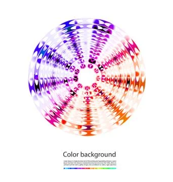 Abstract colorful background Stock Illustration