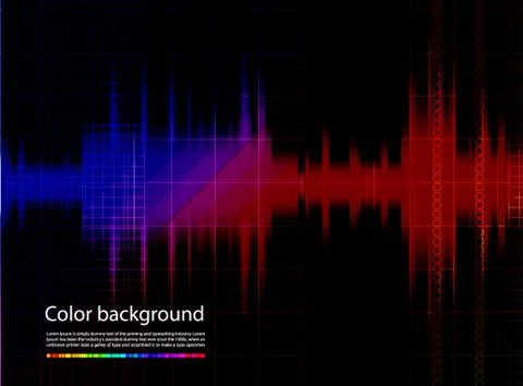 Abstract colorful background Illustrazione stock
