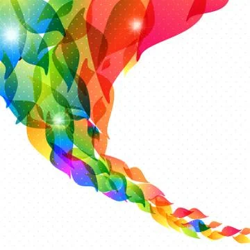 Abstract colorful background Stock Illustration