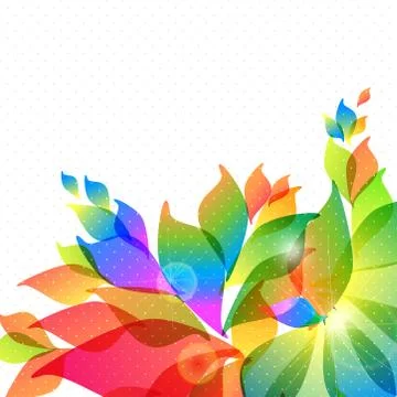 Abstract colorful background Stock Illustration