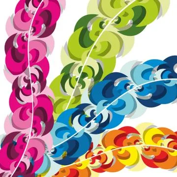 Abstract colorful Background Stock Illustration