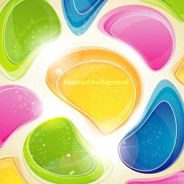 Abstract colorful background Stock Illustration