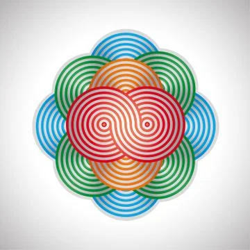 Abstract colorful background. Stock Illustration