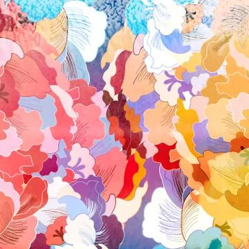 Abstract colorful background Stock Illustration