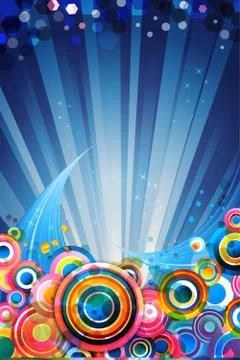 Abstract colorful background Stock Illustration