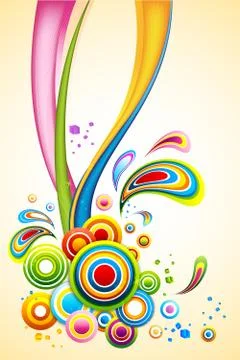 Abstract colorful background Stock Illustration