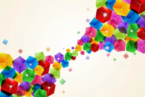 Abstract colorful background Illustrazione stock