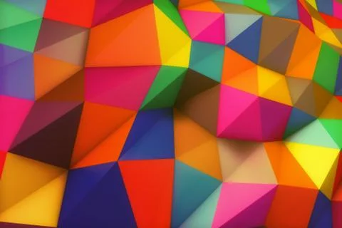Abstract Colorful Background Stock Illustration