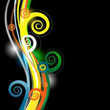 Abstract colorful background Stock Illustration