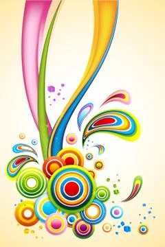 Abstract colorful background Illustrazione stock