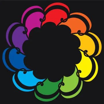 Abstract colorful background Stock Illustration