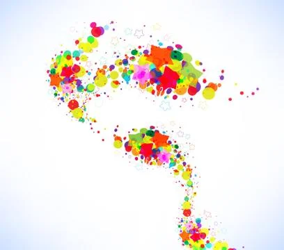 Abstract colorful background Stock Illustration