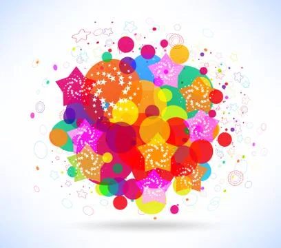 Abstract colorful background Stock Illustration