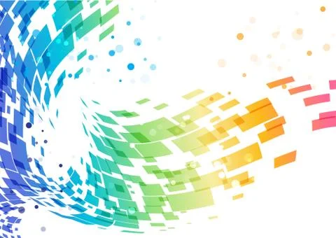 Abstract colorful background Stock Illustration