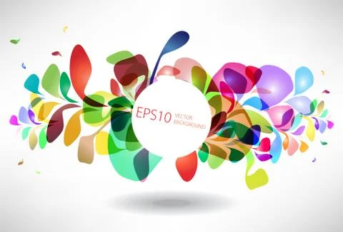 Abstract colorful background. Illustrazione stock