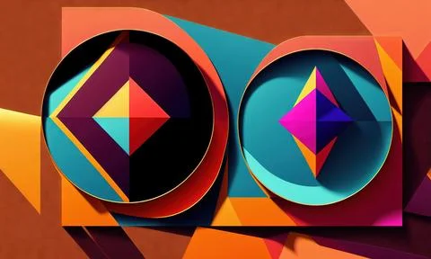 Abstract colorful background Stock Illustration