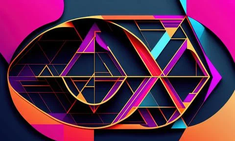 Abstract colorful background Illustrazione stock