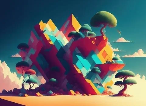 Abstract colorful background Stock Illustration