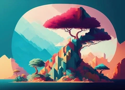 Abstract colorful background Stock Illustration