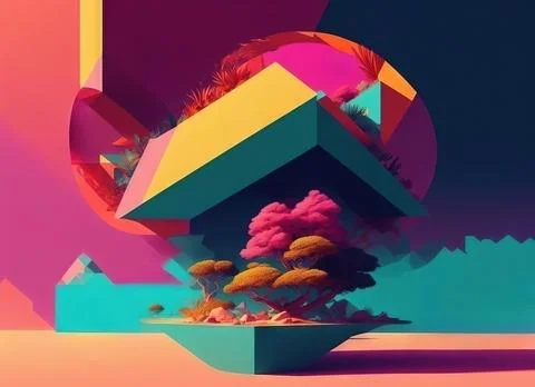 Abstract colorful background Stock Illustration