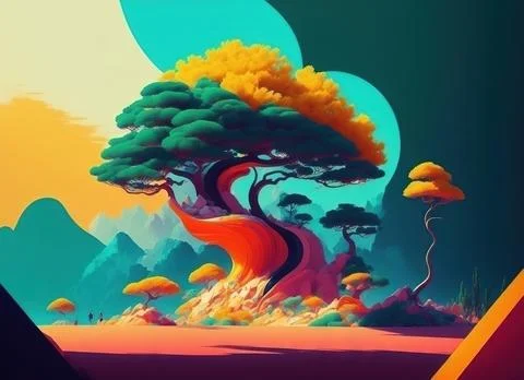 Abstract colorful background Illustrazione stock