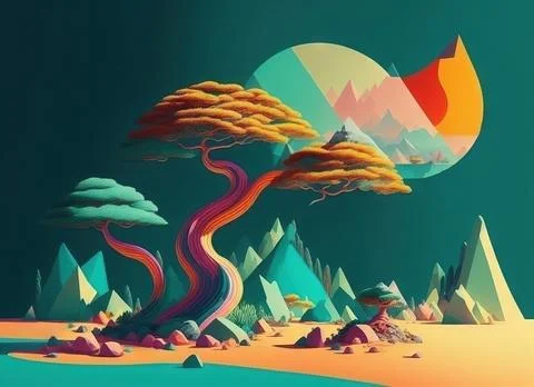 Abstract colorful background Stock Illustration