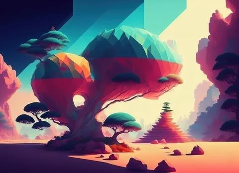 Abstract colorful background Stock Illustration