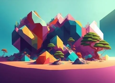 Abstract colorful background Stock-Illustration