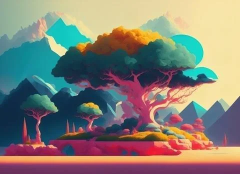 Abstract colorful background Stock Illustration