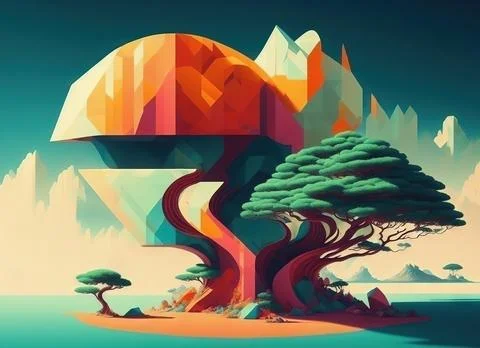 Abstract colorful background Stock Illustration