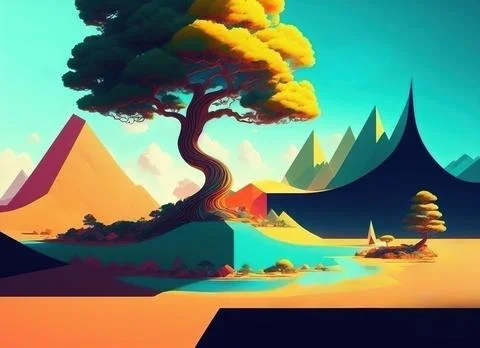 Abstract colorful background Stock Illustration