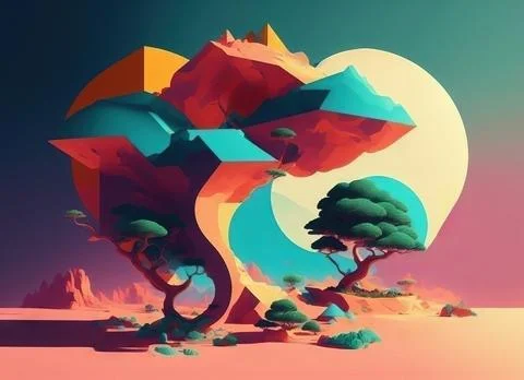 Abstract colorful background Stock Illustration