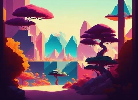 Abstract colorful background Illustrazione stock