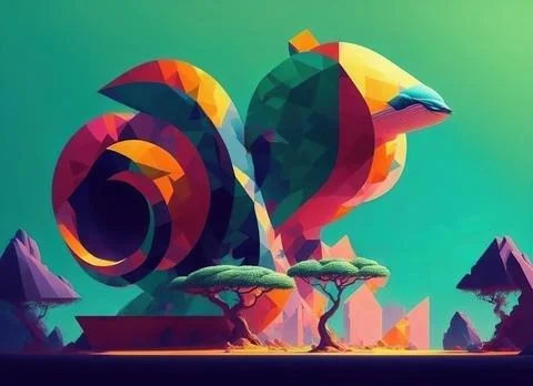 Abstract colorful background Stock Illustration