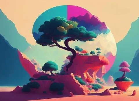 Abstract colorful background Stock Illustration