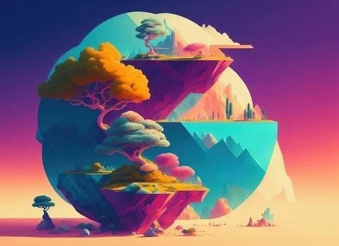 Abstract colorful background Stock Illustration