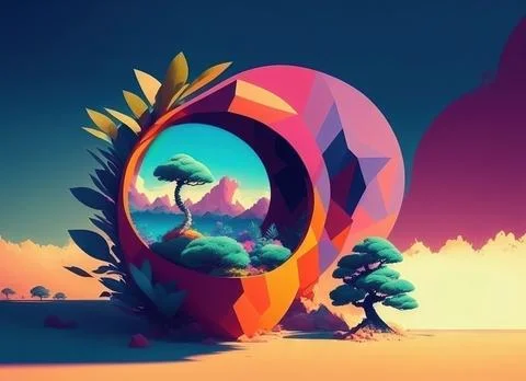 Abstract colorful background Stock Illustration