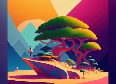 Abstract colorful background Stock Illustration