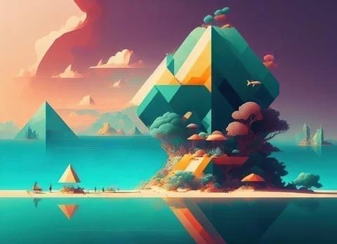 Abstract colorful background Stock Illustration