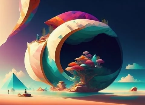 Abstract colorful background Stock Illustration